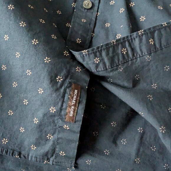 Michael Kors slim fit cotton button down shirt - Picture 7 of 9